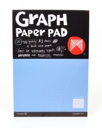 Graph pad Micador A3 GRP032 1mm squares