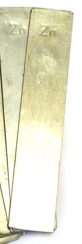 Electrode strip Zinc 100x19mm
