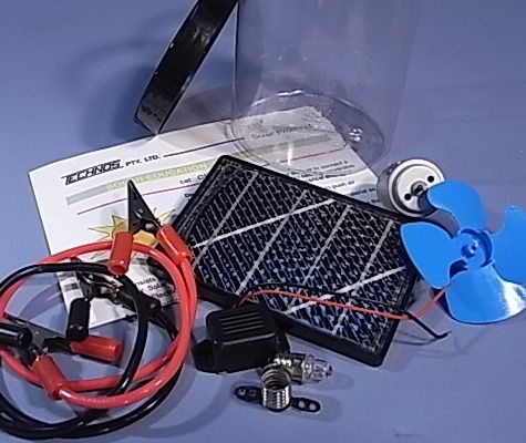 Solar kit - 3x experiments in jar
