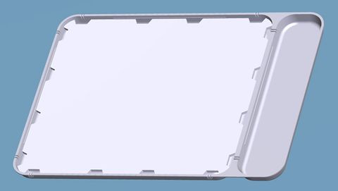 TechTray PP dissecting tray with mat