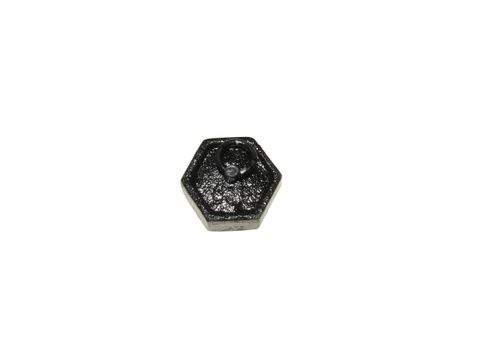 Weight iron 200g hexagonal with ring