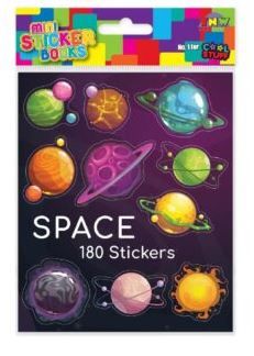 Mini sticker book - solar system