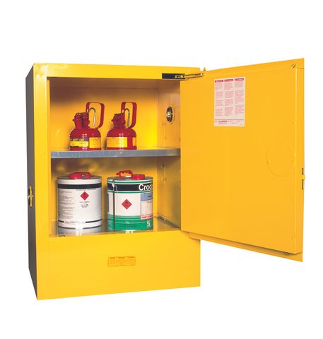 Cabinet "FLAMMABLE" 30L 1 door 2 shelves