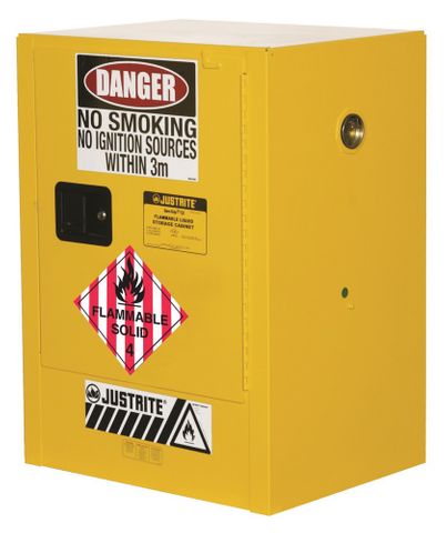 Cabinet "FLAMMABLE SOLIDS" 30L 1 door