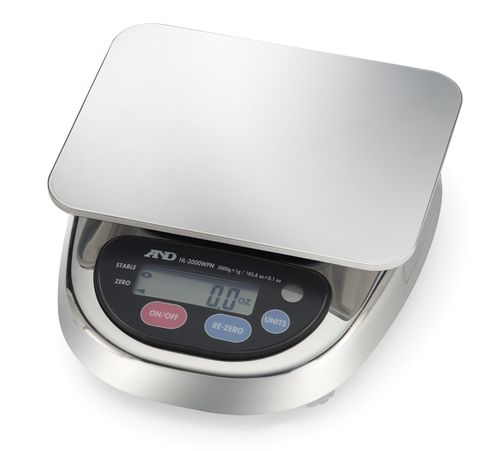 Balance electronic 3000gx1g large SS pan