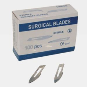 Scalpel blade sterile No.11 carbon steel