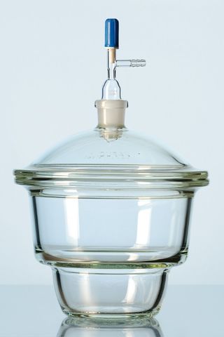 Desiccator Novus with NS stopcock DN100