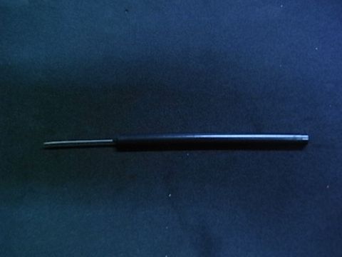 Dissecting needle plastic handle fine