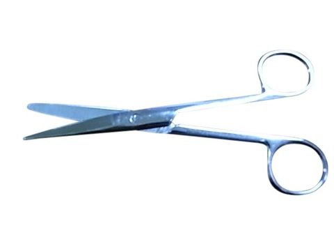 Scissors straight sharp/blunt 140mm long