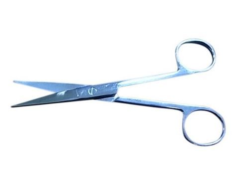 Scissors straight sharp/sharp 140mm long