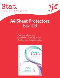 Sheet protectors A4 35 micron Stat