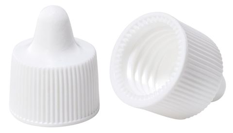 Caps for dropping bottles