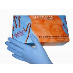 Gloves Supermax Nitrile P/F XSmall [WSL]