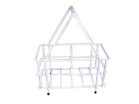 Bottle carrier 2x2.5lt plastic coat wire