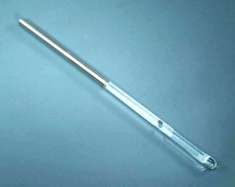 Rod electrostatic metal/acrylic 300x10mm
