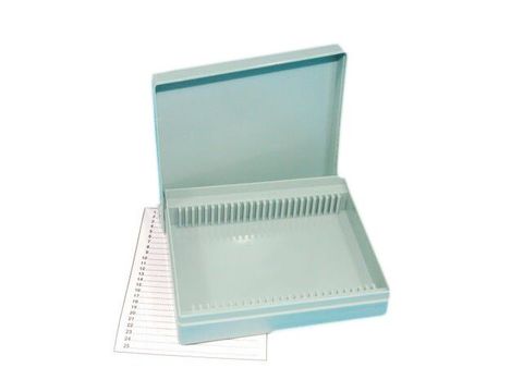 Microscope slide box PS 25 place