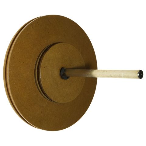 Wheel & axle 2x sizes pulley simple