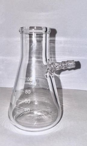 Filter flask glass 100ml economy