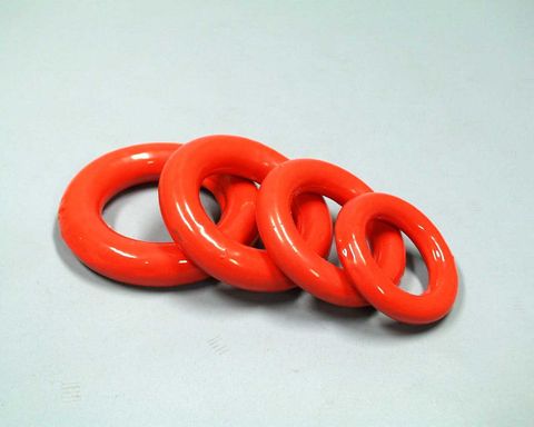 Flask weight ring PVC coated 48mm ID