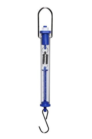 Spring balance plastic 2.5N Blue