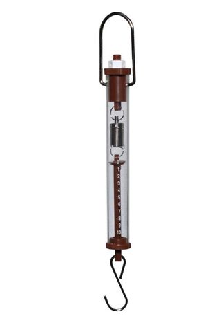 Spring balance plastic 10N Brown
