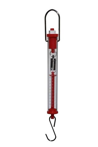 Spring balance plastic 20N Red