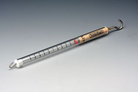 Spring balance precision 0.2N Beige