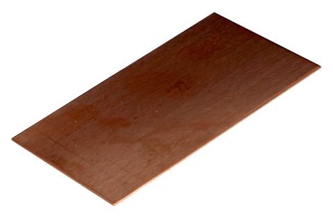 Electrode plate Copper 50x87x1mm