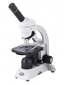 Microscope mono/abbe cond/light m/stage