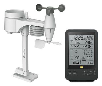 Weather station with wireless LCD