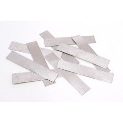 Electrode Aluminium flat 125x25mm