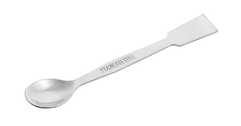 Spatula spoon/flat end S/S 125mm