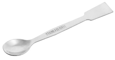 Spatula spoon/flat end S/S 200mm