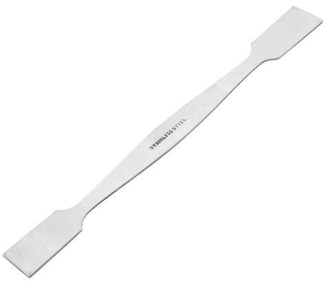 Spatula double flat end S/S 200mm