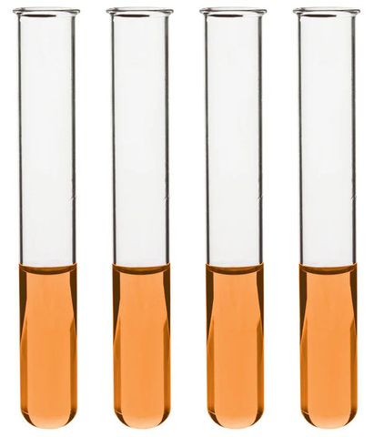 Test tube glass 12x100mm rim light wall