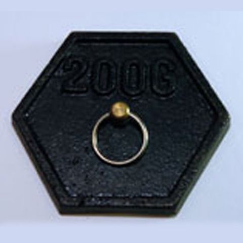 Weight hexagonal iron 500g lifting ring