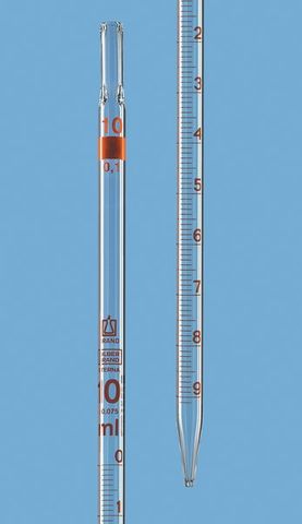 Pipette graduated class B 2x0.02ml [WSL]