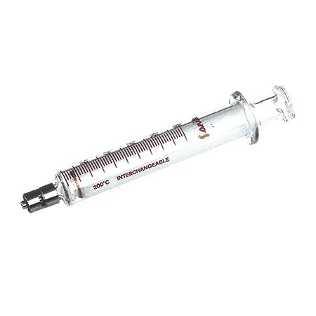 Syringe glass 10ml metal Luer Lock