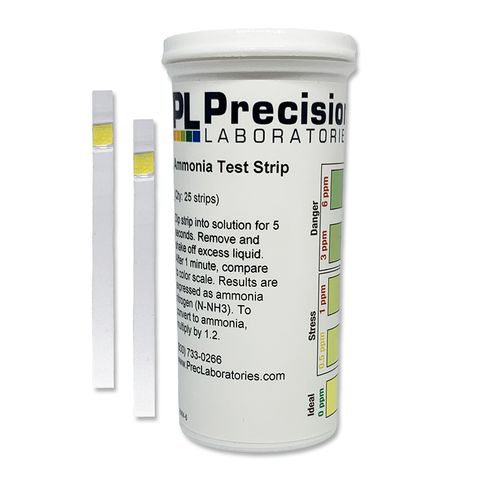 Ammonia test strips 0.5-6.0ppm