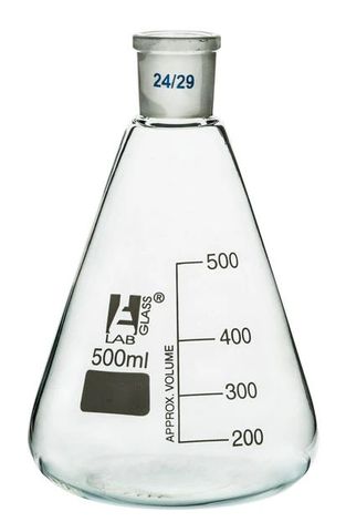 Flask conical (Erlenmeyer) 500ml 24/29