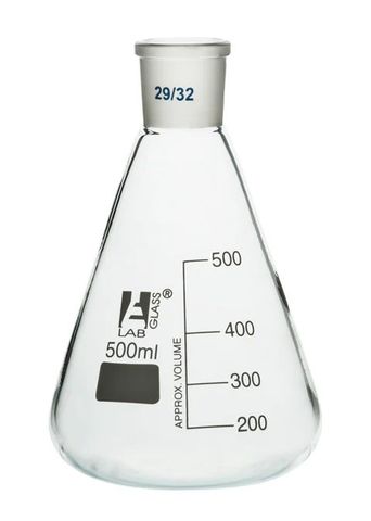 Flask conical (Erlenmeyer) 500ml 29/32