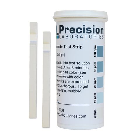 Phosphate test strips 0-100ppm