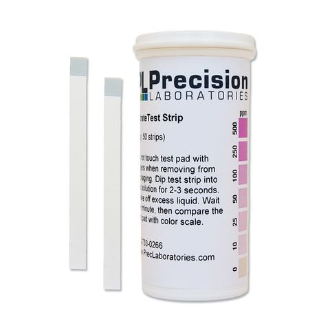 Nitrate test strips 10-500ppm