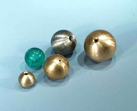 Pendulum bob brass 3 diameters