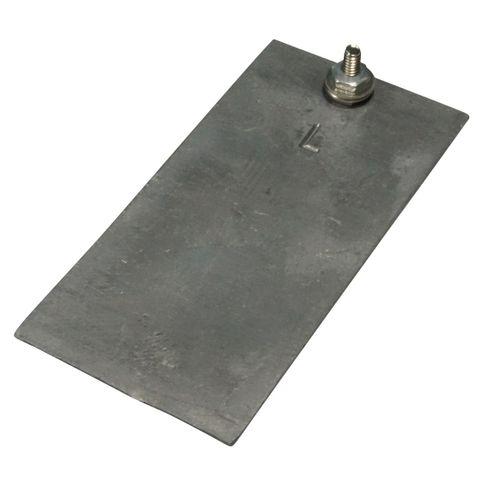 Plate electrode Lead 100x50x1.5mm