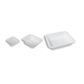 Weighing tray 44x44mm white PS