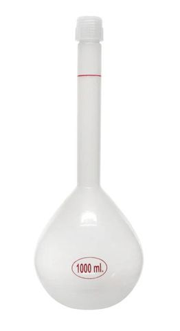 Flask Volumetric PP 1000ml EISCO