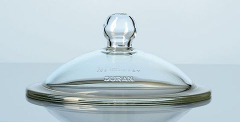 Lid knobbed for DN200 desiccator Schott