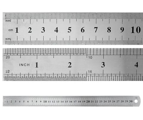 Ruler 30cm Steel