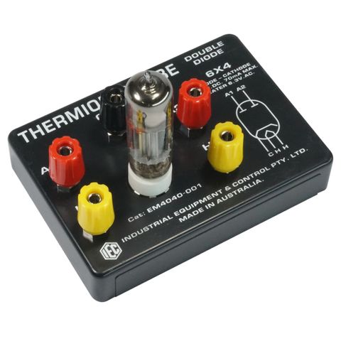 Thermionic Tube diode on base 6X4 tube